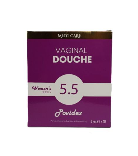 MEDI-CARE POVIDEX VAGINAL DOUCHE 5MLX10