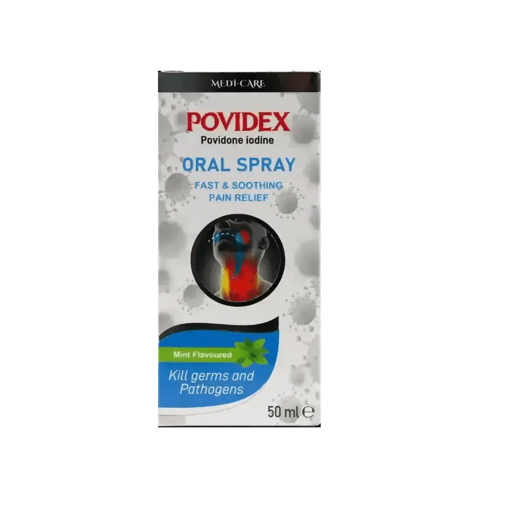 MEDI-CARE POVIDEX ORAL SPRAY 50ML