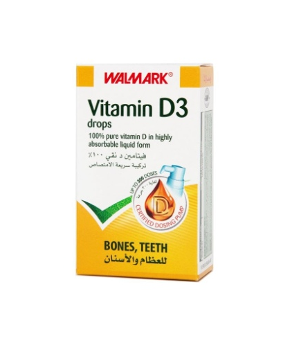 WALMARK VITAMIN D3 DROPS 15ML