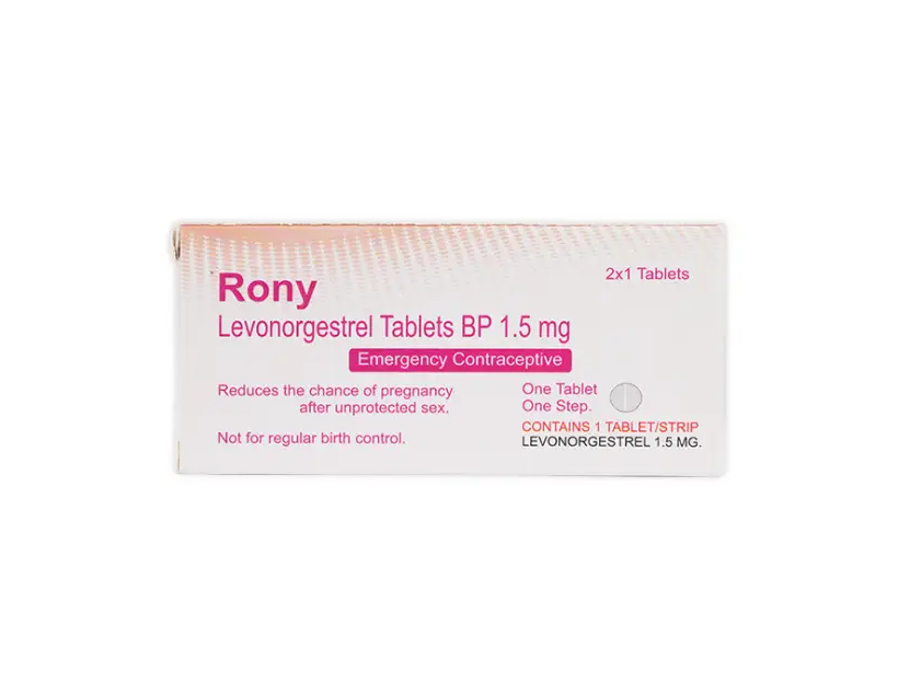 RONY LEVONORGESTREL 1.5MG 2X1TABLETS