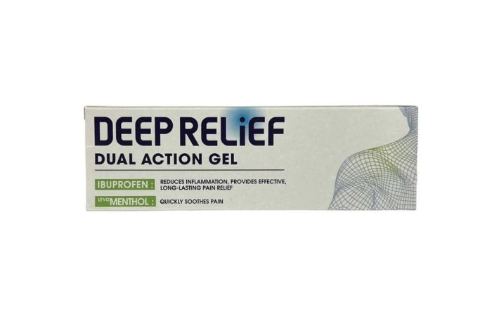 DEEP RELIEF DUAL ACTION GEL 100G