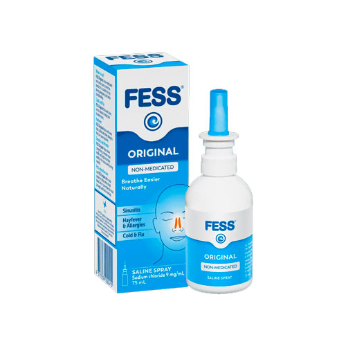 FESS ORIGINAL SALINE NASAL SPRAY 75ML