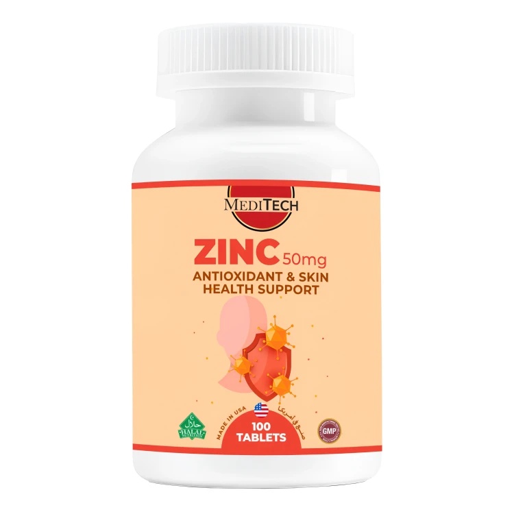 [I142981] MEDITECH VITAMIN ZINC 50MG 100 TABLETS