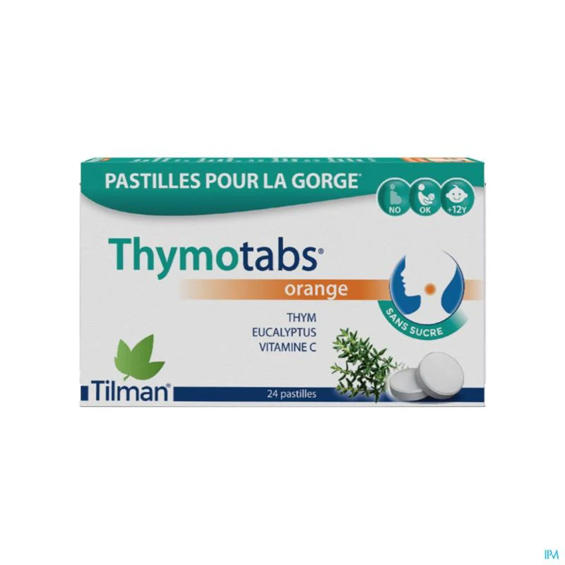 THYMOTABS ORANGE 24 LOZENGES