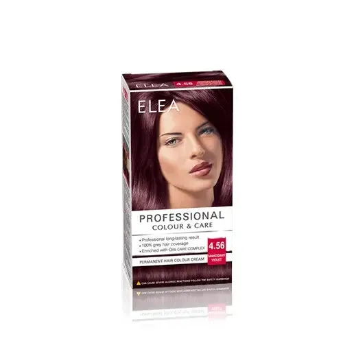 [I143024] ELEA PERMANENT HAIR COLOUR CREAM 4.56 MAHOGANY VIOLET