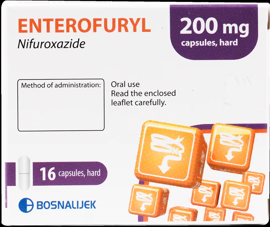 [I143033] ENTEROFURYL 200MG 16CAPSULES