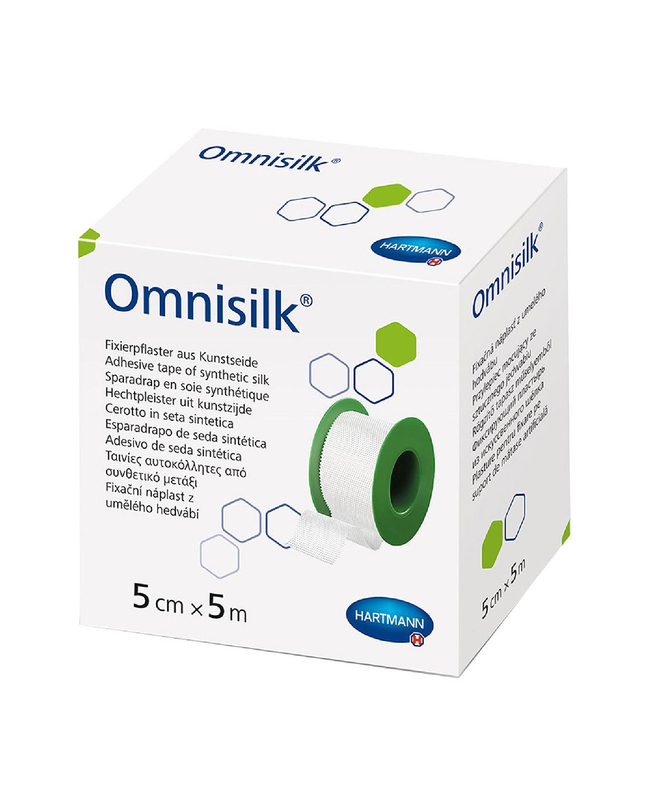 [I143047] OMNISILK  ADHESIVE PLASTER 5CM X 5M
