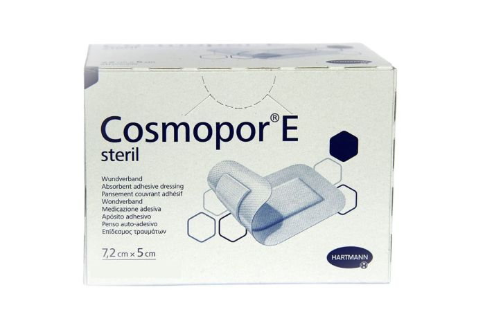 HARTMANN COSMOPOR E STERIL ABSORBENT ADHESIVE DRESSING 7.2CM X 5M 25 PCS