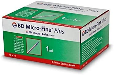 BD MICRO-FINE PLUS INSULIN SYRING 1ML