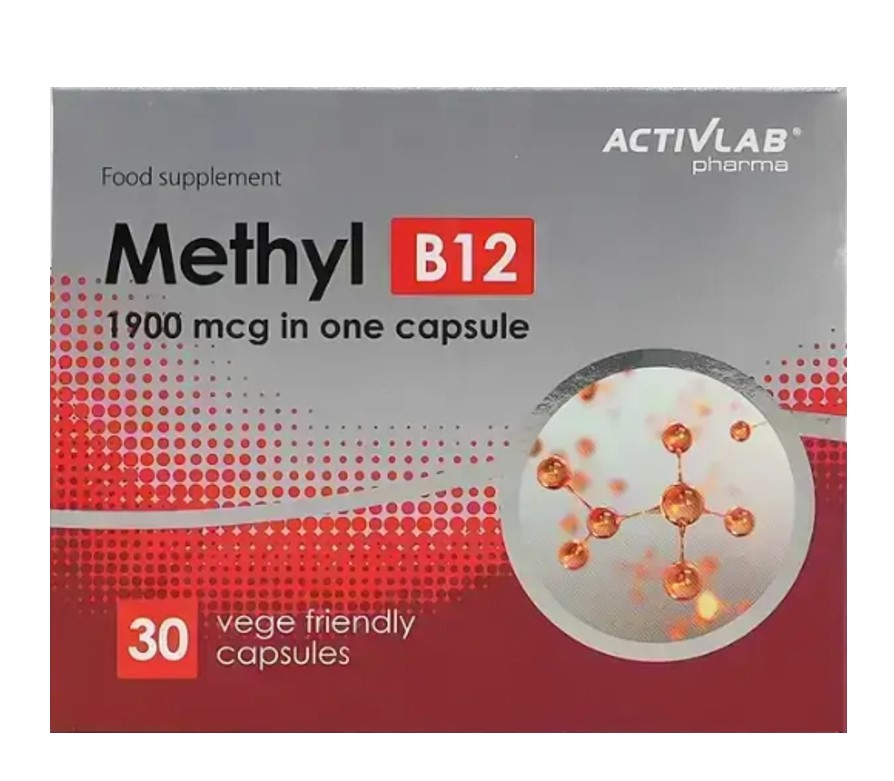 METHYL B12 1900MCG 30 CAPSULES
