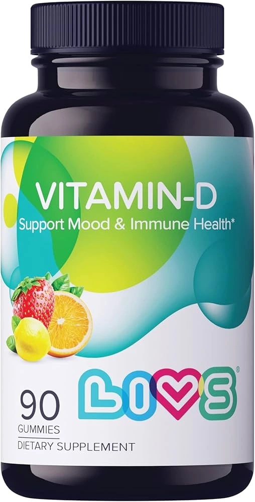 [I143333] LIVS VITAMIN D 2000 IU WITH MIXED FLAVOR 90 GUMMIES