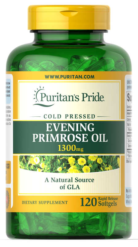 [I143341] PURITAN'S PRIDE EVENING PRIMROSE OIL 1300MG 120SOFTGELS