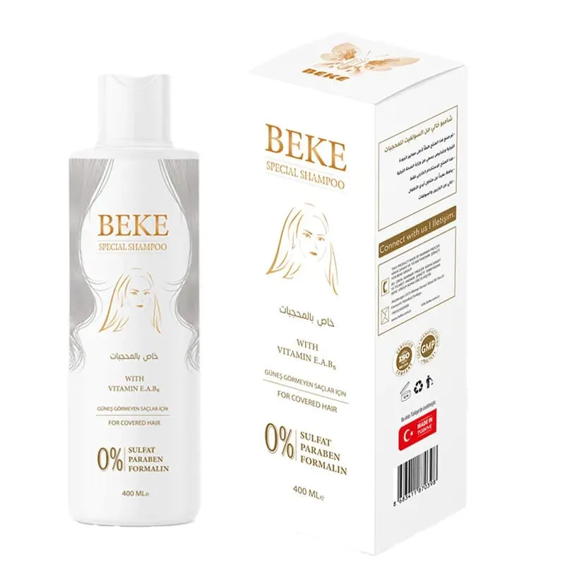 BEKE SPECIAL SHAMPOO FOR COVERD HAIR 400ML (SAMPLE)