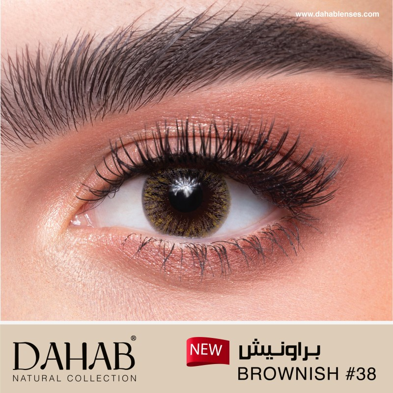 DAHAB LENSES BROWNISH MONTHLY