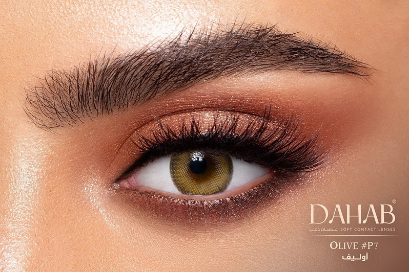 DAHAB PLATINUM LENSES OLIVE MONTHLY