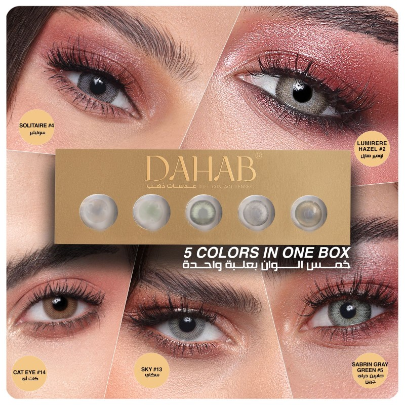 DAHAB LENSES MIX 1 PLANO DAILY