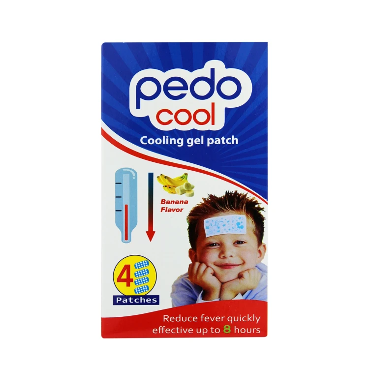PEDO COOL COOLING GEL 4 PATCHES