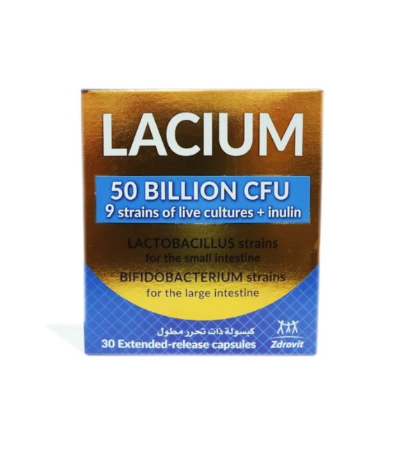 LACIUM 50 BILLION CFU 30 CAPSULES