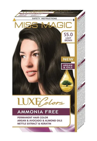 [I143476] MISS MAGIC LUXE COLORS AMMONIA FREE S5.0 LIGHT BROWN