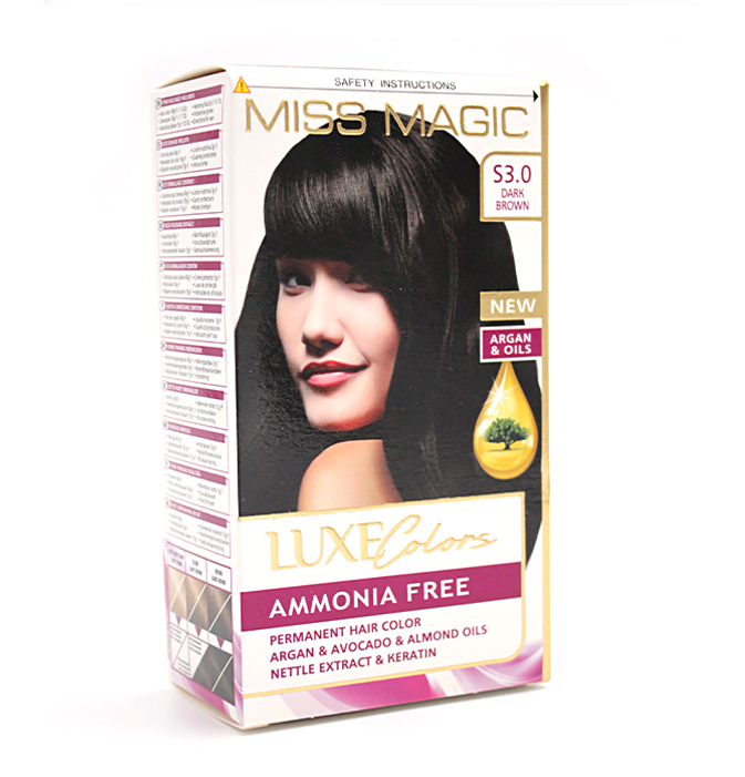 [I143477] MISS MAGIC LUXE COLORS AMMONIA FREE S3.0 DARK BROWN