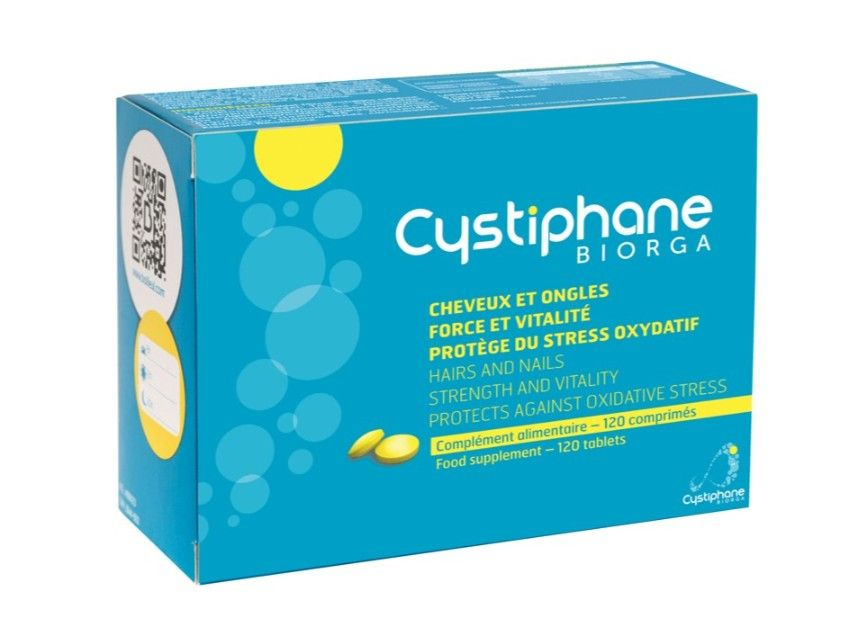 CYSTIPHANE BIORGA HAIR & NAIL 120 TABLETS