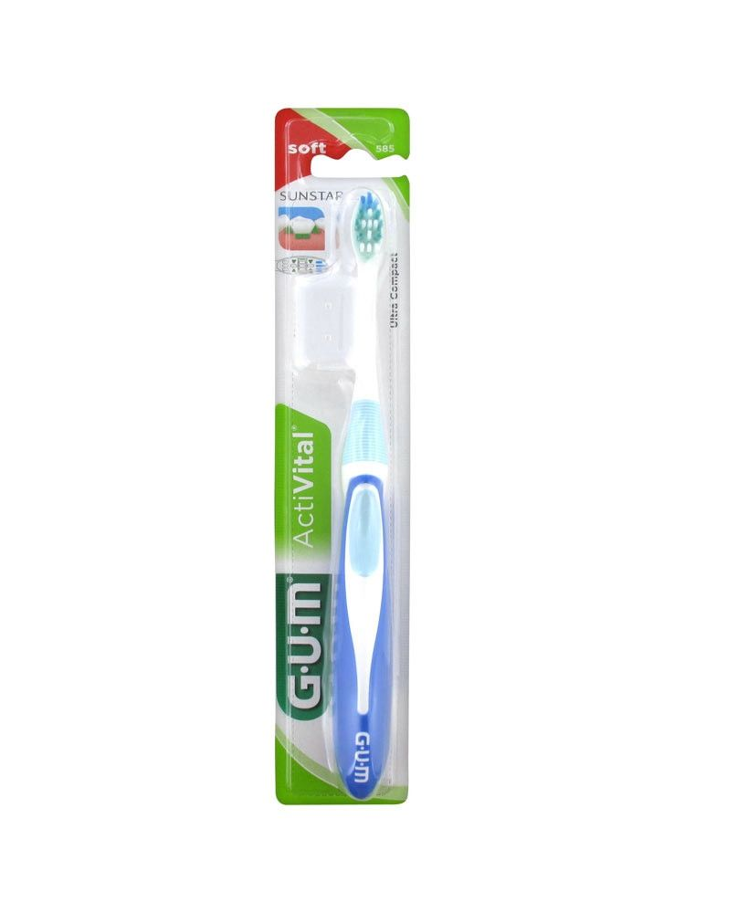 GUM ACTIVITAL ULTRA COMPACT SOFT TOOTH BRUSH 585