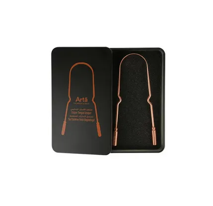 ARTA COPPER TONGUE SCRAPER