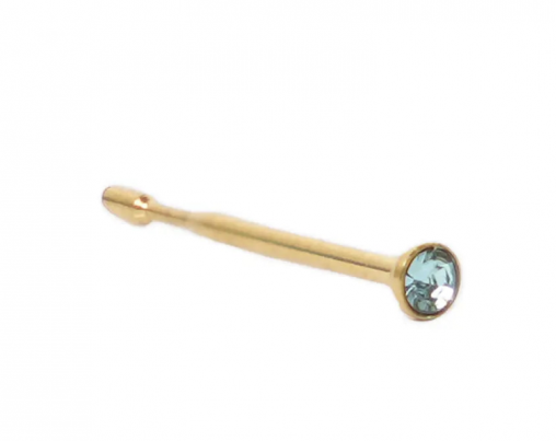 [I143542] 189 G/P 2MM HEAD 1.6MM CRYSTAL AQUAMARINE CODE