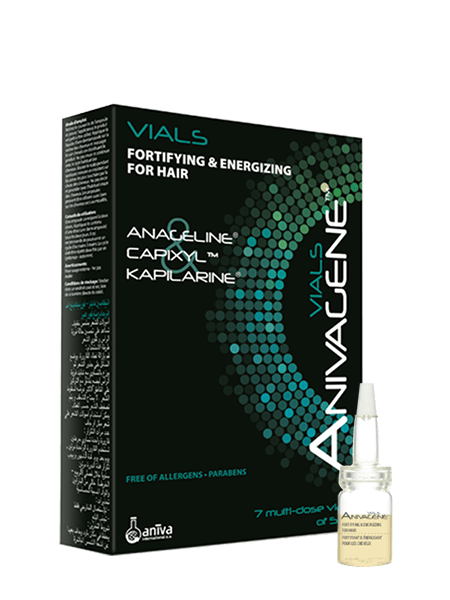 ANIVAGENE FORTIFYING & ENERGIZING FOR HAIR 7X5ML VIALS