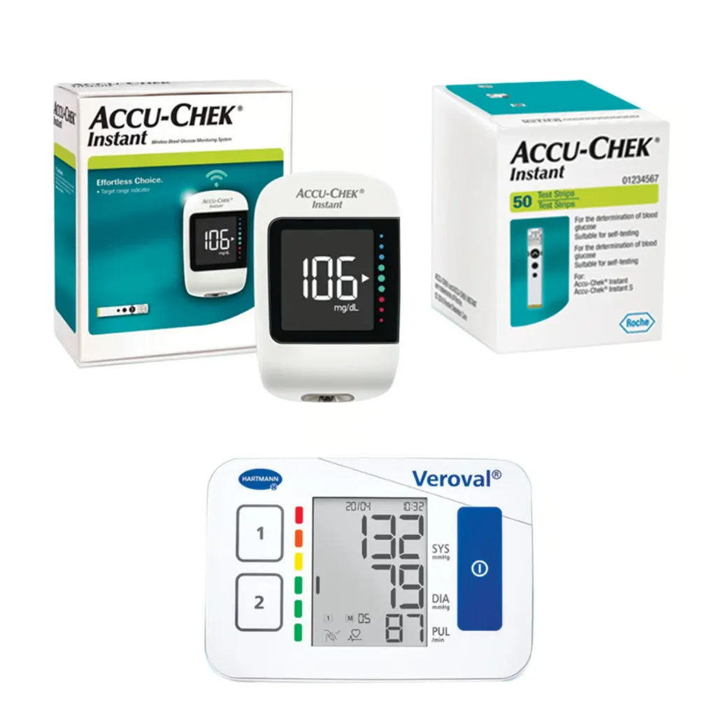 جهاز قياس ضغط الدم ACCU-CHEK INSTANT+BEURER