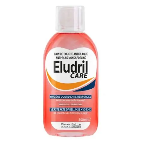 ELUDRIL CARE ANTI-PLAQUE MOUTH WASH 500 ML