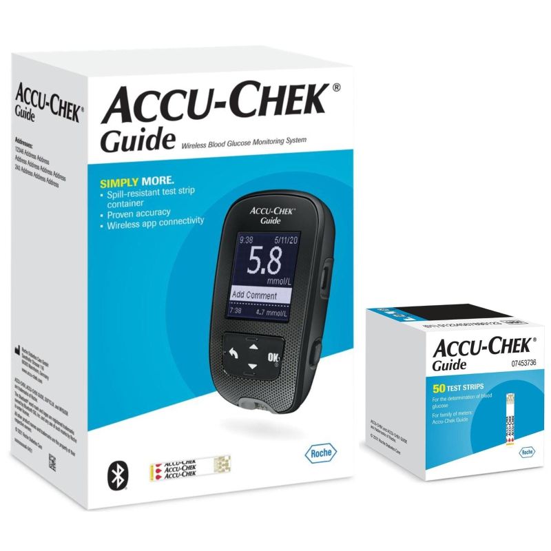 [I143584] ACCU-CHEK GUIDE KIT MMOL/L + 50 STRIPS