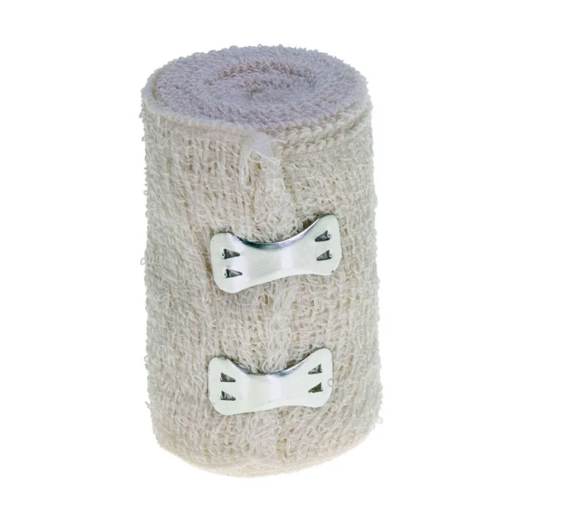 [I143611] PINMED CREPE BANDAGE 7.5CMX4.5CM 1ROLLL