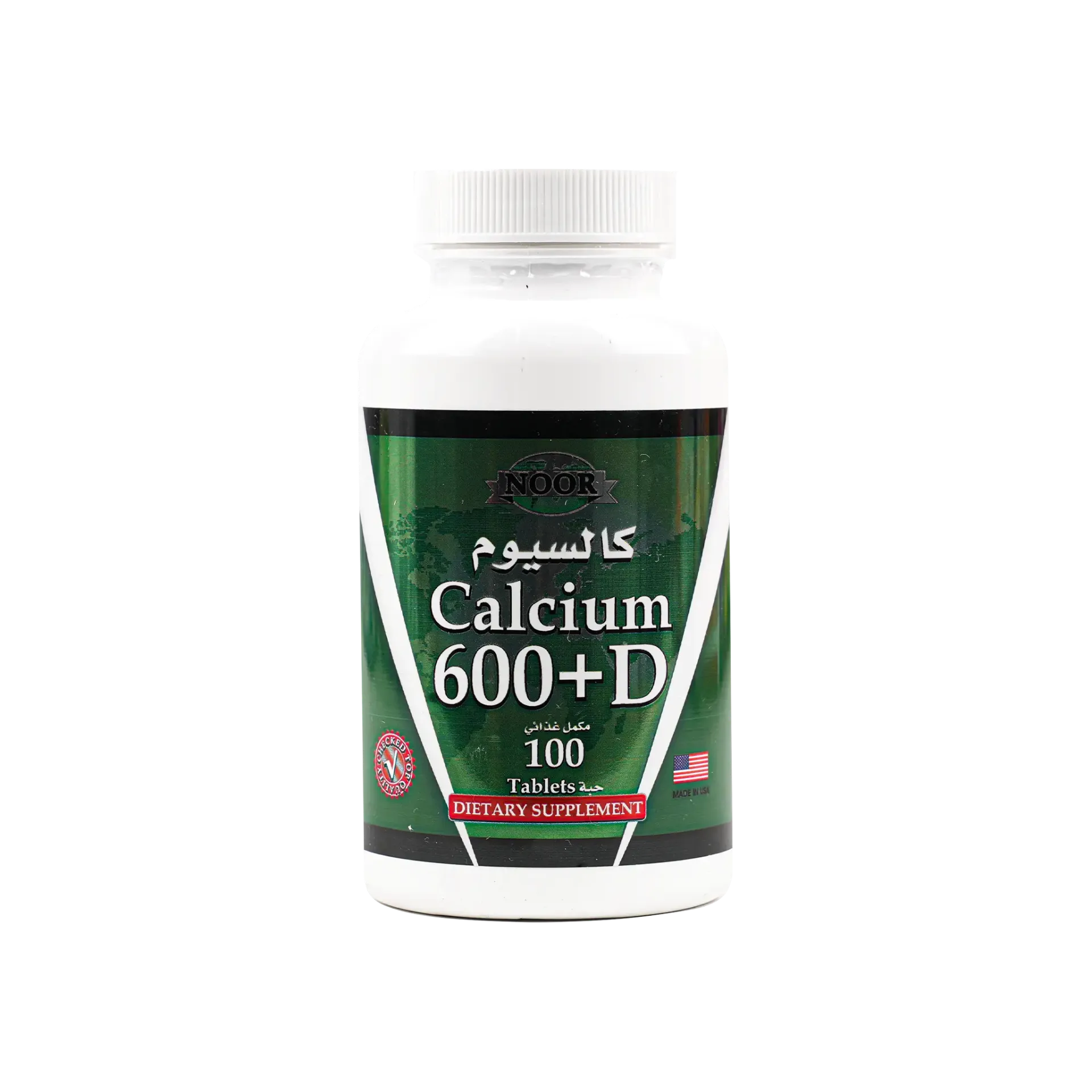 NOOR CALCIUM 600+D 100TABLETS