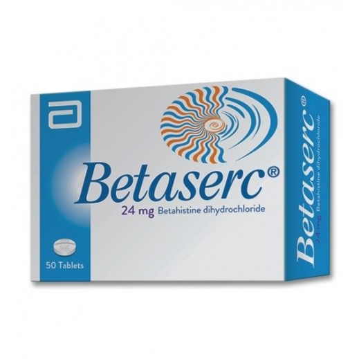 BETASERC 24 MG 60 TABLETS