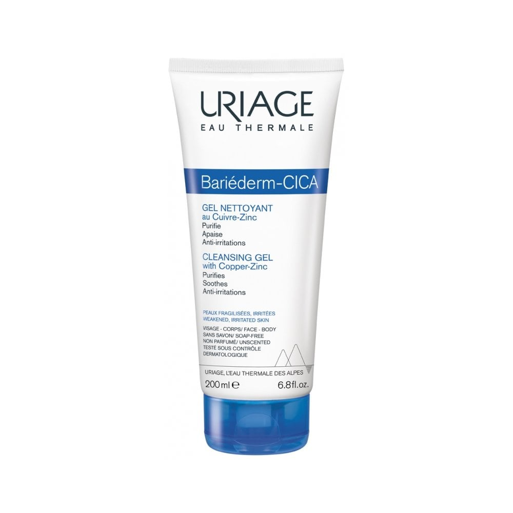 URIAGE BARIEDERM-CICA CLEANSING GEL 200ML
