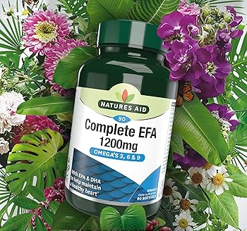 [I143677] NATURES AID COMPLETE EFA 1200 MG OMEGA 3-6-9 90 CAPSULES