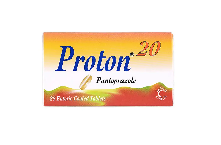 PROTON 20 MG 28 TABLETS