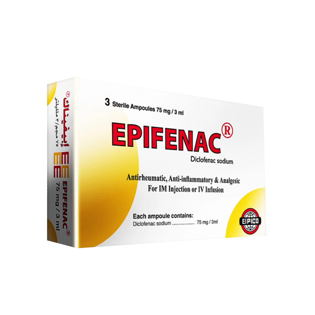 EPIFENAC 75MG/3ML 3 STERILE AMPOULES