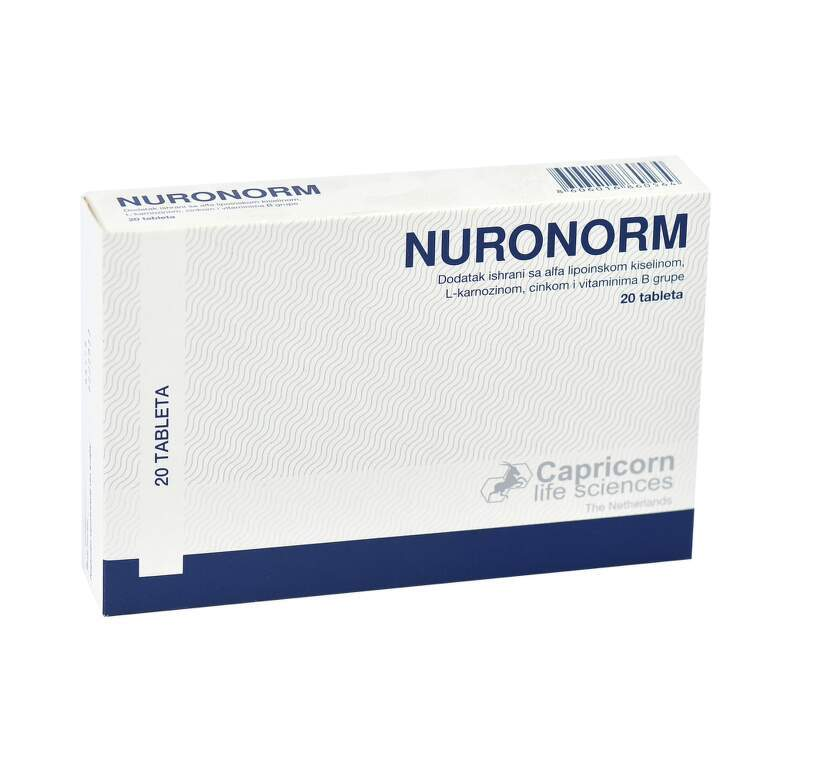 NURONORM 20 PROLONGED RELEASE TABLETS