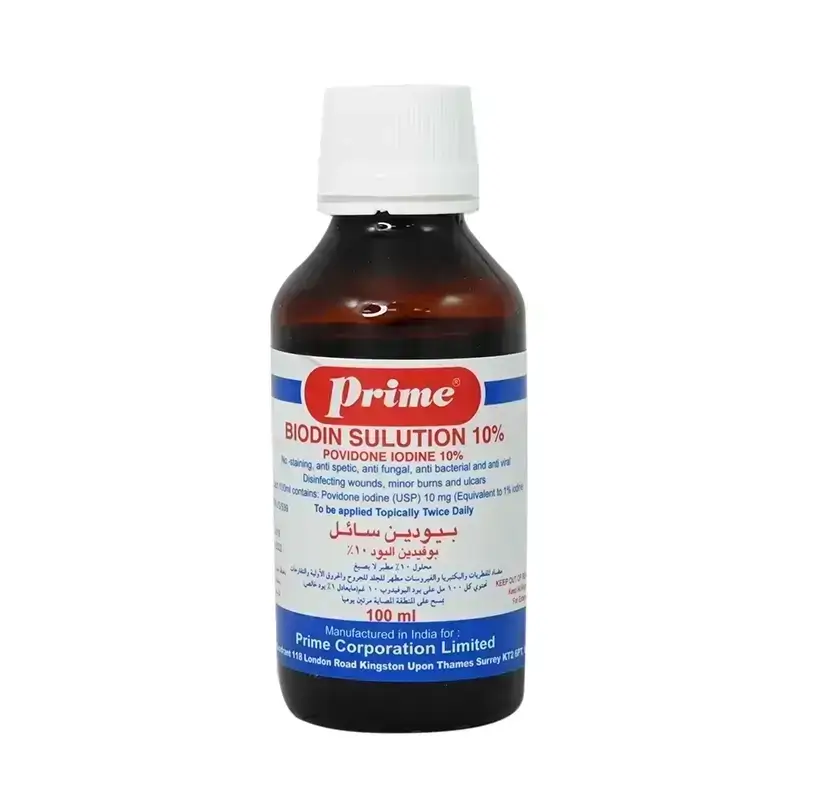PRIME BIODIN SOLUTION 10% 100 ML