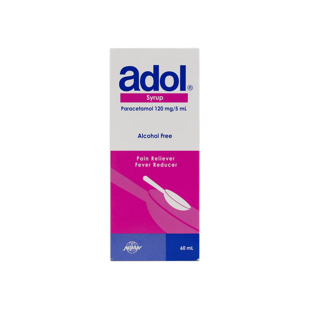 ADOL 120 MG/5 ML SYRUP 60ML