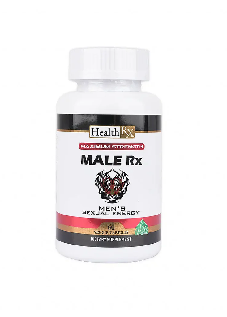MALE RX MENS SEXUAL ENERGY 60 CAPSULES