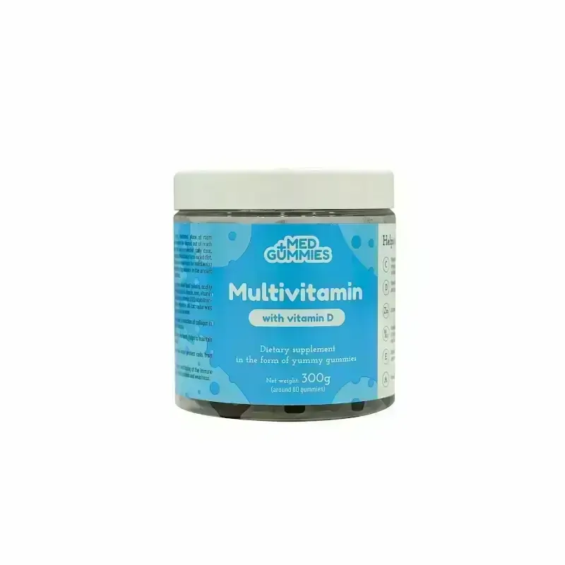MED GUMMIES MULTIVITAMIN WITH VITAMIN D 60 GUMMIES