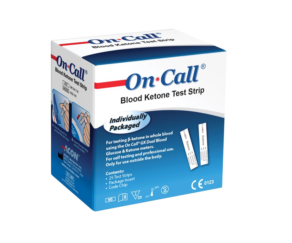 ON CALL GK DUA KETONE 25 STRIPS