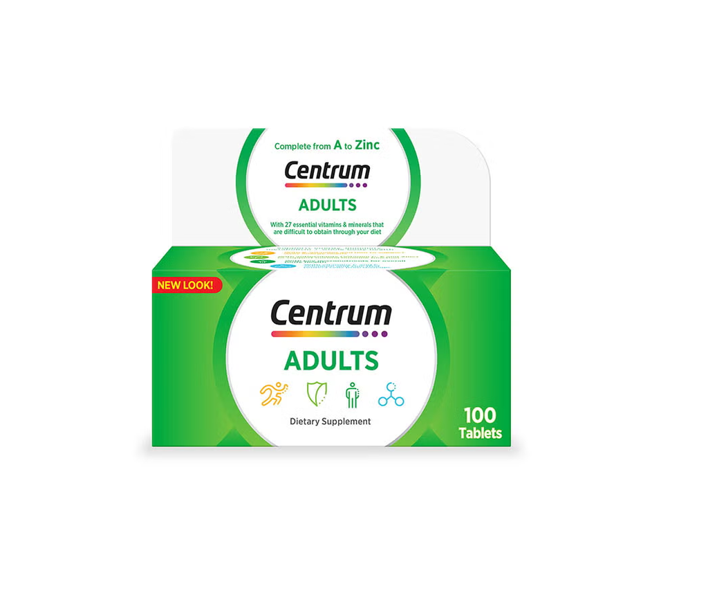 CENTRUM ADULTS 100 TABLETS