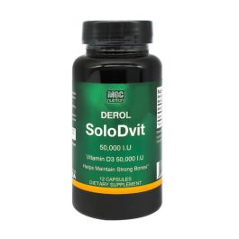 MGC SOLODVIT 50,000 I.U 12 CAPSULES