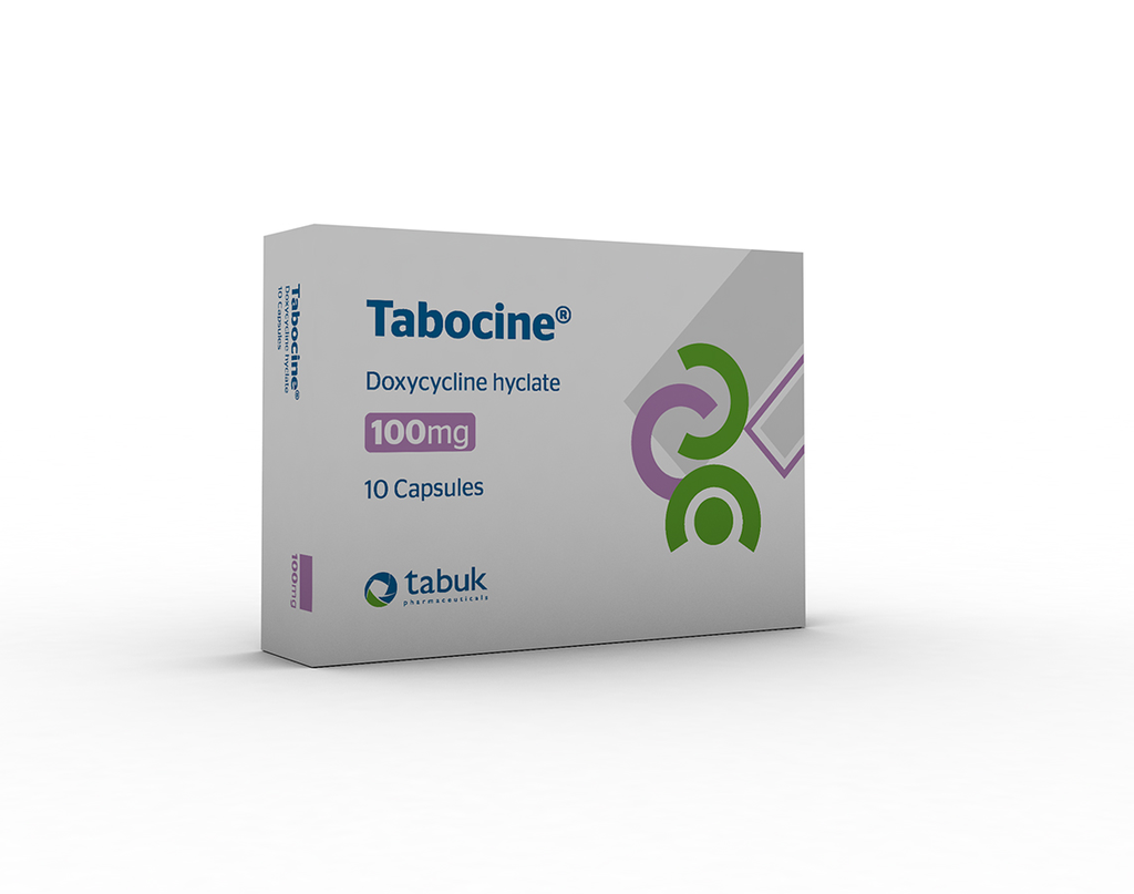 TABOCINE 100 MG 10 CAPSULES