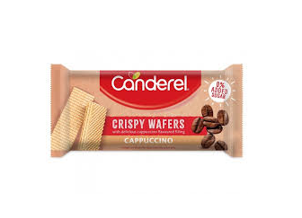 [I143828] CANDEREL CRISPY WAFERS CAPPUCCINO 45G
