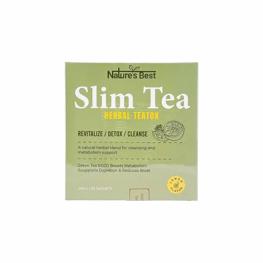[I143834] NATURES BEST SLIM TEA HERBAL TEATOX 20 SACHETS